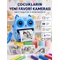 Anında Baskılı Çocuk Fotoğraf Makinesi Termal Yazıcılı Selfie Kamerası
