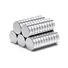 10 Adet 10x2mm Yuvarlak Neodyum Mıknatıs Güçlü Magnet Nikel Kaplamalı